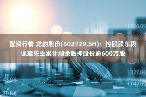 配资行情 龙韵股份(603729.SH)：控股股东段佩璋先生累计剩余质押股份逾600万股