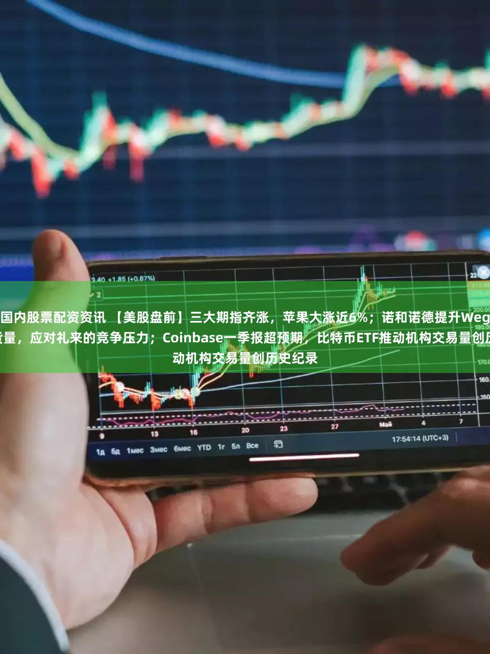 国内股票配资资讯 【美股盘前】三大期指齐涨，苹果大涨近6%；诺和诺德提升Wegovy发货量，应对礼来的竞争压力；Coinbase一季报超预期，比特币ETF推动机构交易量创历史纪录