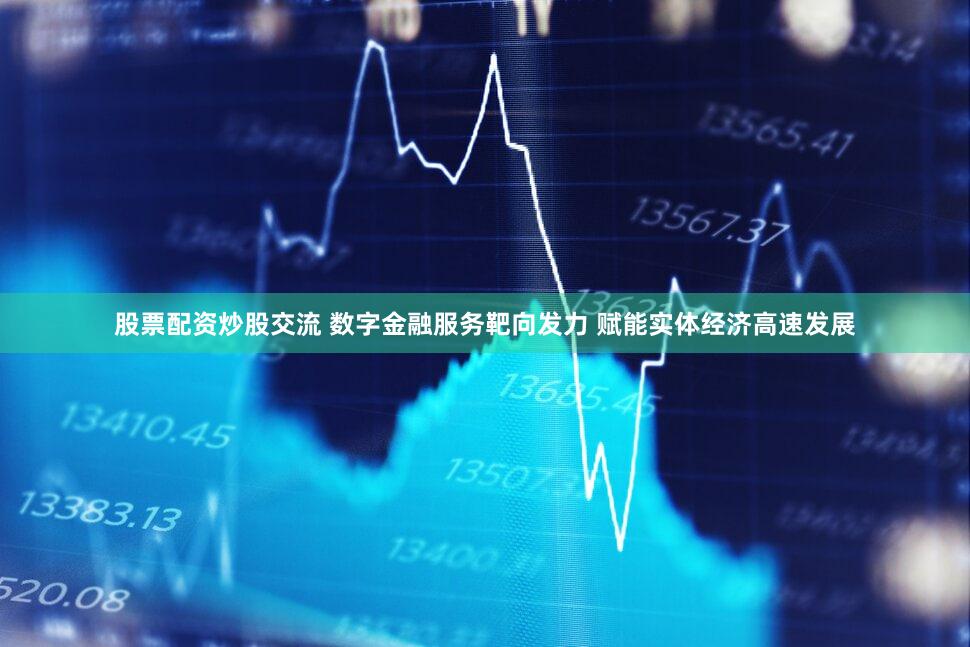 股票配资炒股交流 数字金融服务靶向发力 赋能实体经济高速发展