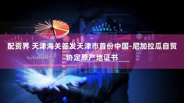 配资界 天津海关签发天津市首份中国-尼加拉瓜自贸协定原产地证书