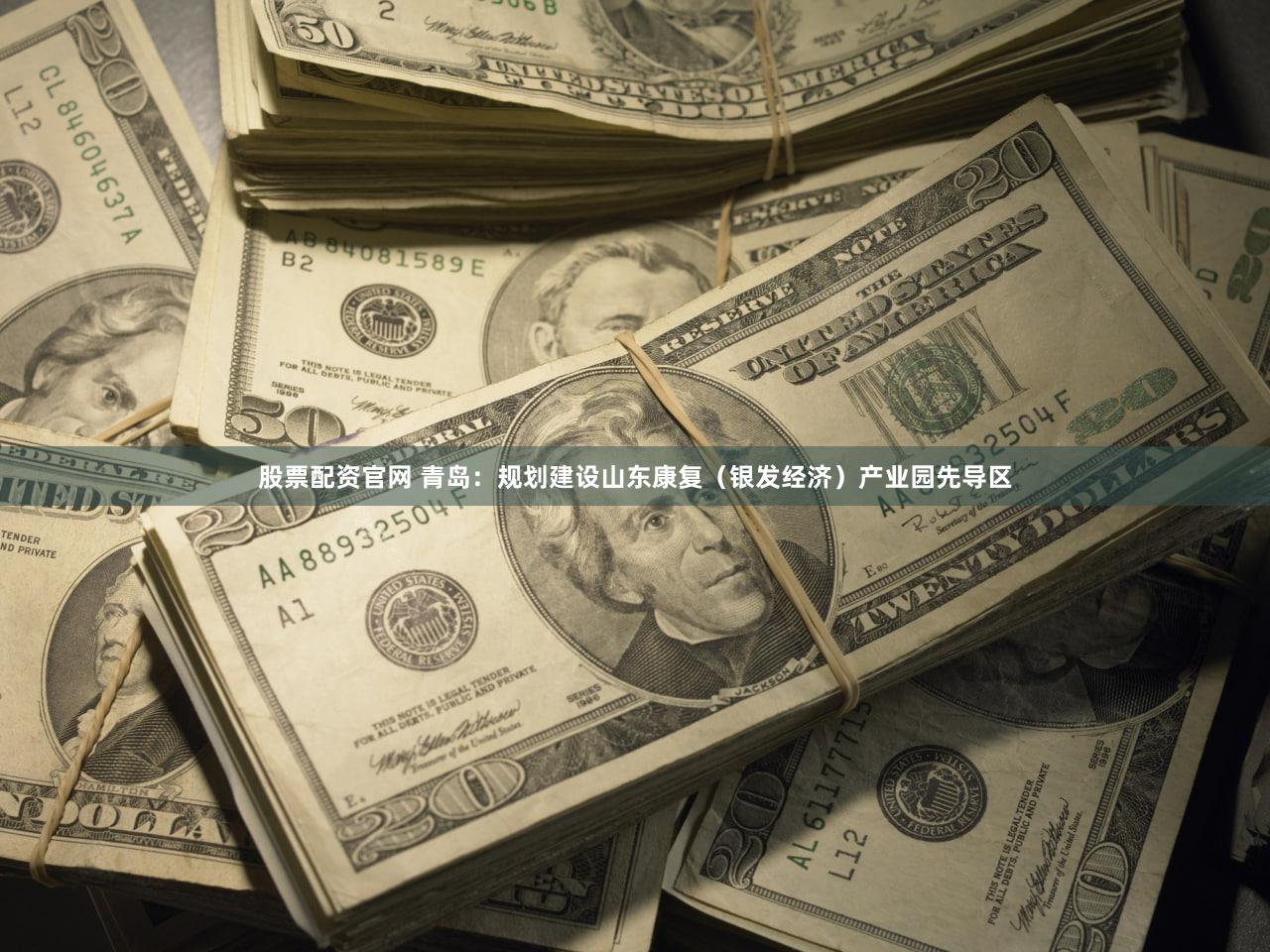 股票配资官网 青岛：规划建设山东康复（银发经济）产业园先导区