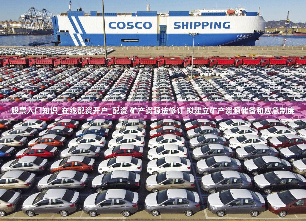 股票入门知识_在线配资开户_配资 矿产资源法修订 拟建立矿产资源储备和应急制度