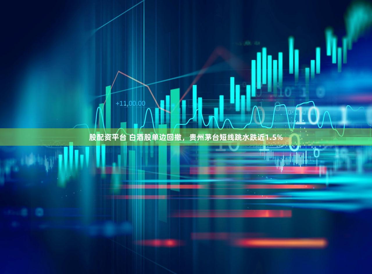 股配资平台 白酒股单边回撤，贵州茅台短线跳水跌近1.5%