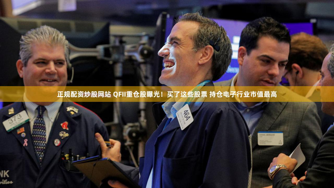 正规配资炒股网站 QFII重仓股曝光!买了这些股票 持仓电子行业市值最高